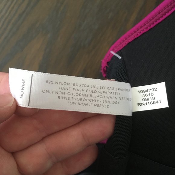 NWT LIVI Active Fuchsia Ruffled One Piece Sz 12 - Picture 11 of 11